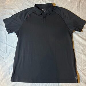 Rhone Men's Classic Black Polo